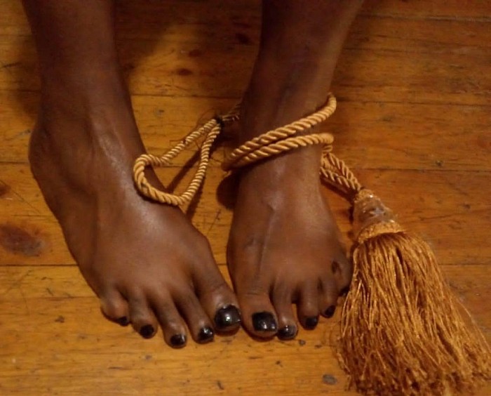 Bound Mature Feet